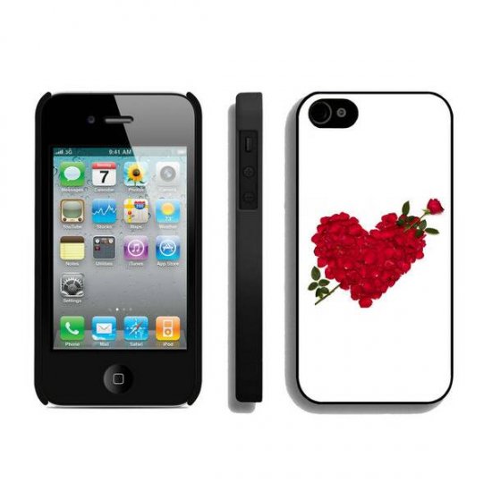 Valentine Rose Love iPhone 4 4S Cases BRH - Click Image to Close